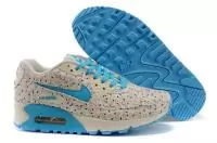 2019U nike air max 90 jogging femme mode chaussures hot sale 8788 bleu